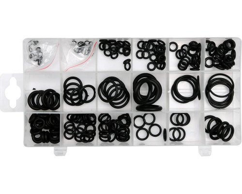 Комплект гумових кілець ущільнювачів 225 шт.YATO YT-06877