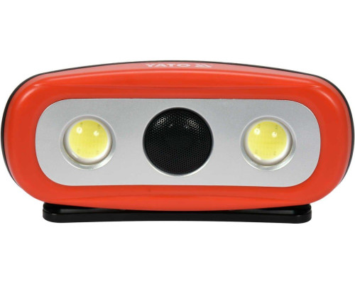 Переносний прожектор з гучномовцем YATO YT-81808