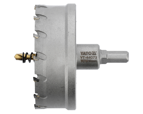 Коронка TCT по металу 90мм YATO YT-44073