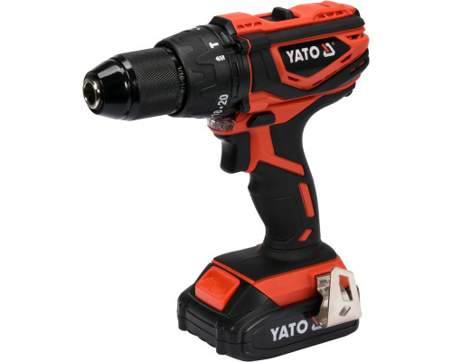 Двошвидкісний акумуляторний ударний шуруповерт YATO YT-82788