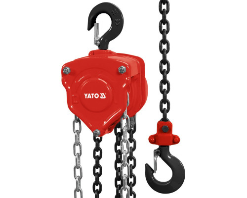 Таль ланцюгова ручна 0,5 тонни YATO YT-58950
