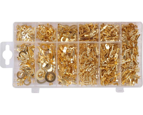 Комплект електричних клем 750 шт YATO YT-068685