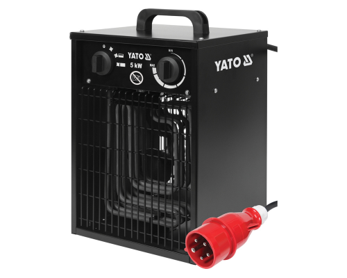 Електричний нагрівач, повітродуйка теплова гармата 5 кВт YATO YT-99695