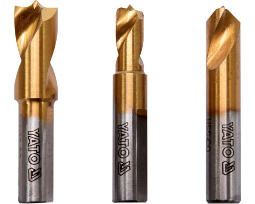 Набір свердел для висвердлювання точкового зварювання YATO YT-28921