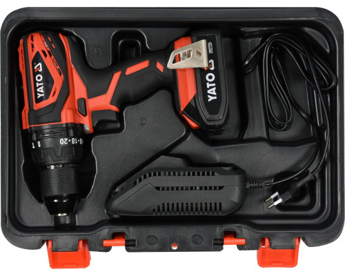 Двошвидкісний акумуляторний ударний шуруповерт YATO YT-82788