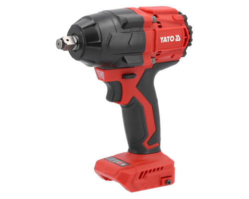 Акумуляторний безщітковий ударний ключ 18В 850Нм (Корпус) YATO YT-827793