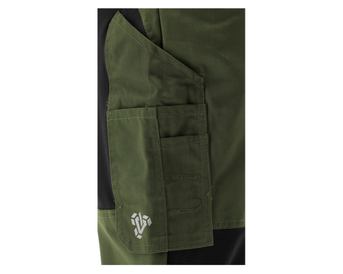 Робочі штани зелені стрейчеві серія SERWAL YATO YT-79124 розмір XXL