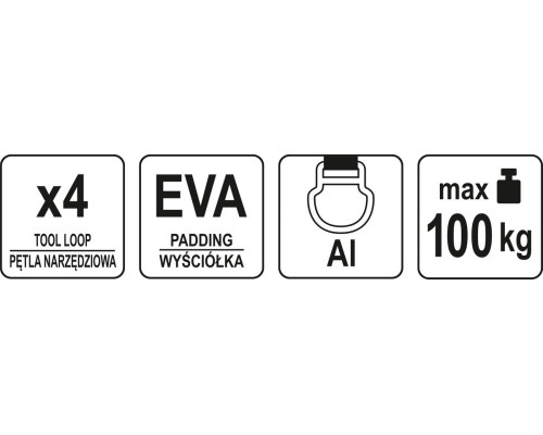 Ремінь безпеки High Comfort Light YATO YT-74218