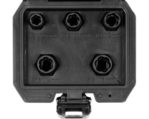 Набір екстракторів для гвинтів 5 шт YATO YT-06038