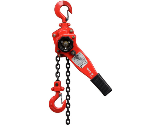 Таль ланцюгова важільна 0,75 тонн YATO YT-58962