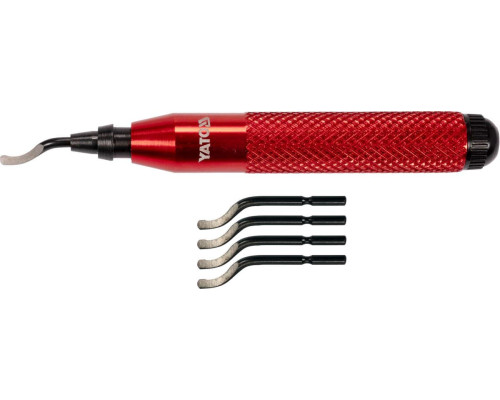 Зачищувач задирок + 5 запасних лез YATO YT-22363