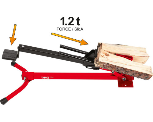 Дровокол ножний до 430 мм YATO YT-79943