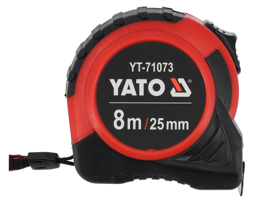 Рулетка сталева 8м х 25мм YATO YT-71073