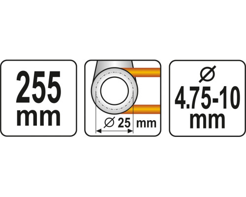 Гнучкий верстат для металевих шлангів YATO YT-08144