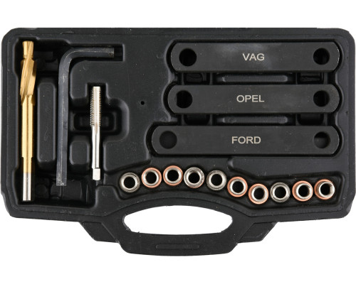Ремкомплект різьблення супорта Ford/Opel/VAG 16 ел YATO YT-17700