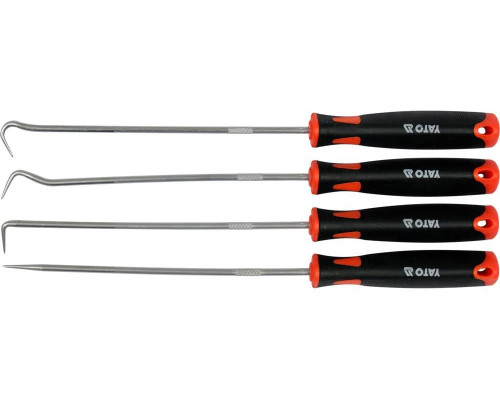 Набір довгих гачків з ручкою 4 шт YATO YT-08429