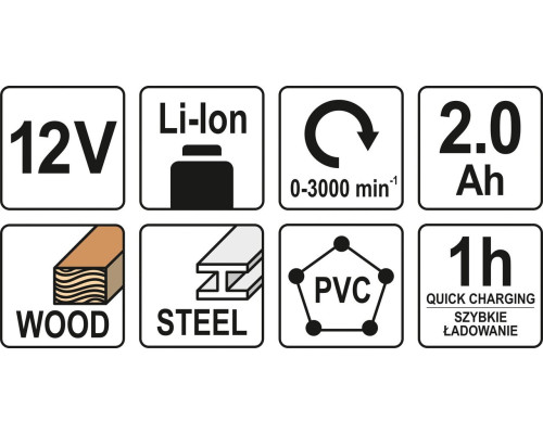 Акумуляторна шабельна пила YATO YT-82904