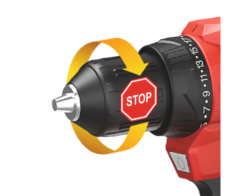 Дриль та викрутка 18В (2Ач, 45Нм, безщіткова) YATO YT-827788