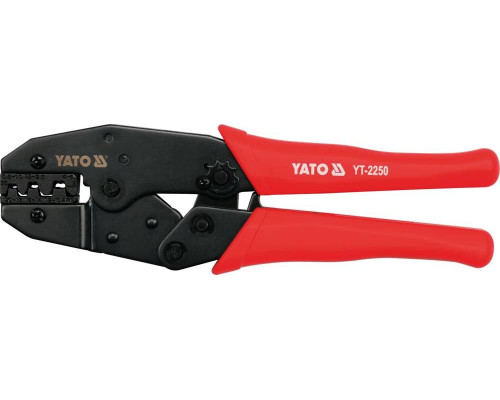Обтискні кліщі для роз'ємів 0,5-6 мм² YATO YT-2250