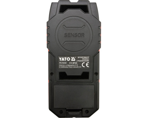 Цифровий детектор прихованої проводки і неоднорідностей YATO YT-73131