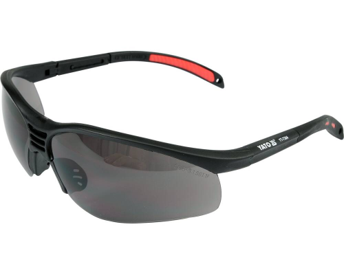 Окуляри захисні з лінзами сірого кольору YATO YT-7364