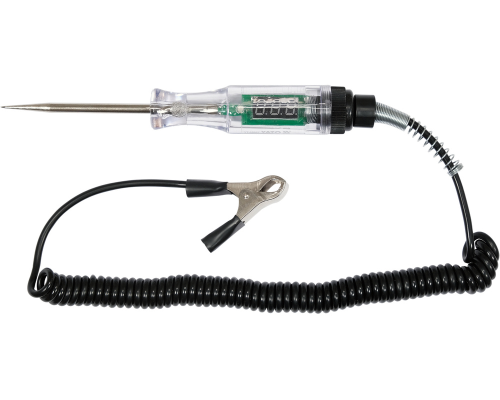 Автомобільний тестер напруги 3-48В із РК-дисплеєм YATO YT-28667