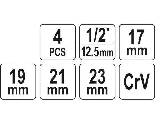 Ключ складаний для коліс YATO YT-08033