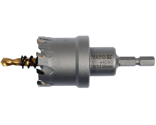 Коронка TCT по металу 35мм YATO YT-44060