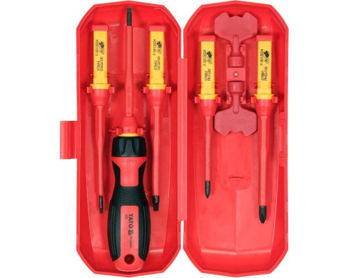 Набір ізольованих викруток VDE, 8 шт YATO YT-28294