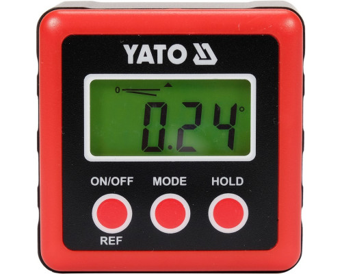 Електронний транспортир з магнітом YATO YT-71000