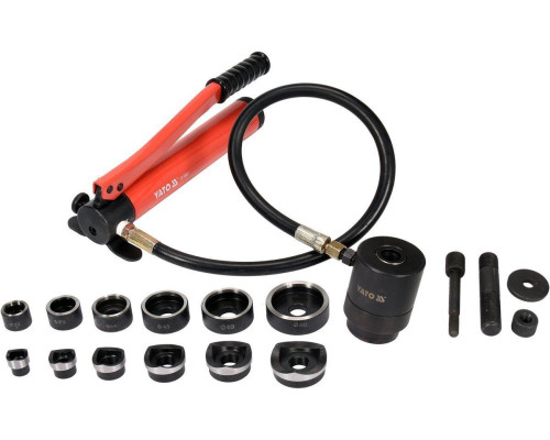 Пробійник гідравлічний для отворів в листах 22-60 мм YATO YT-18907