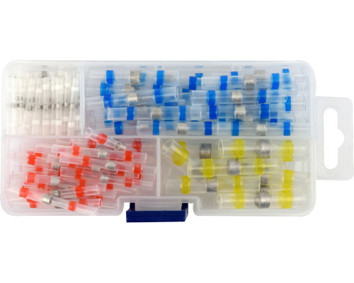 Набір термозбіжних водонепроникних трубок 100 шт YATO YT-81450