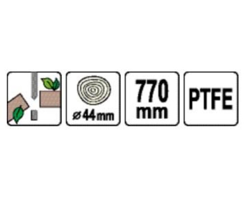 Секатор з ковадлом 770 мм YATO YT-8836