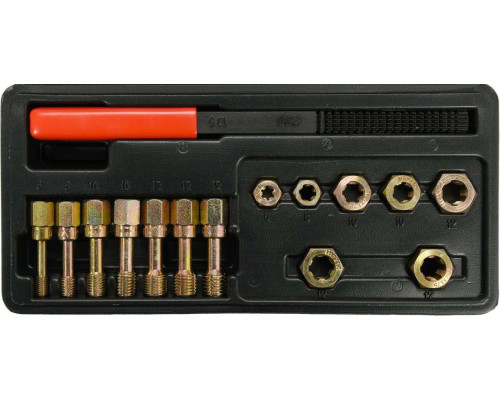 Набір для ремонту різьблення на болтах і гайках YATO YT-17705