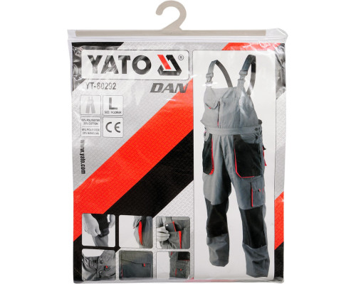 Робочий напівкомбінезон YATO YT-80292 розмір L