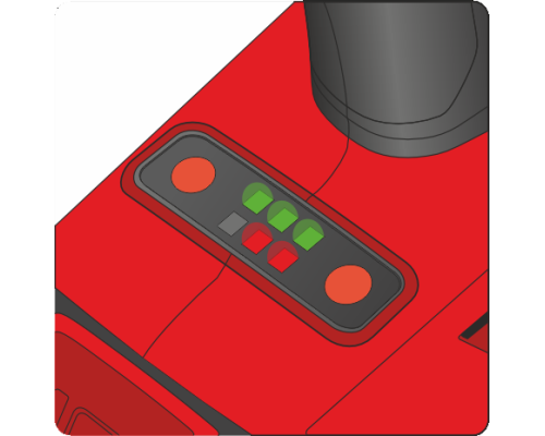 Акумуляторний безщітковий ударний ключ 18В 350Нм (Корпус) YATO YT-827792