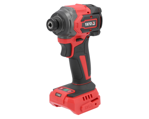Ударний акумуляторний шуруповерт для важкодоступних місць, без батареї, 18В YATO YT-82799