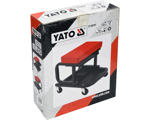 Табурет для майстерні з ящиком YATO YT-08791