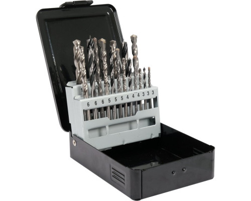 Набір універсальних свердел із 18 шт YATO YT-43490