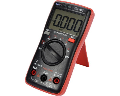 Цифровий мультиметр з РК-дисплеєм YATO YT-73096