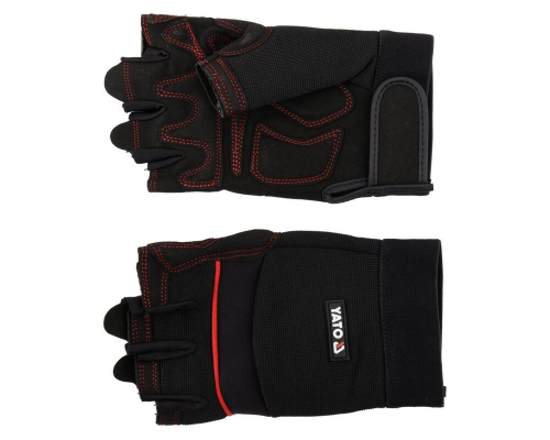 Захисні рукавиці без пальців, р.11 YATO YT-746600