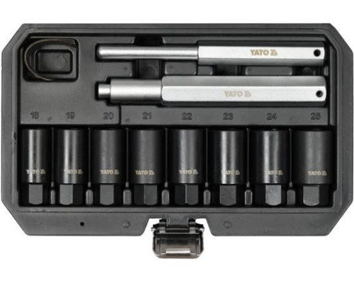 Набір ударних головок для відкручування колісних болтів YATO YT-060302