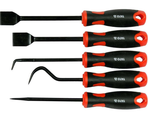 Набір гачків і скребків з ручкою 5 шт YATO YT-08422