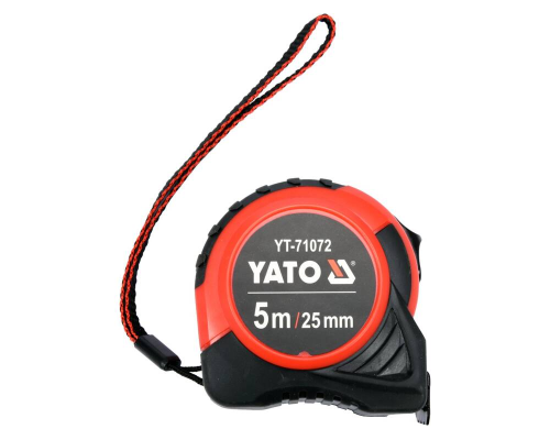 Рулетка сталева 5м х 25мм YATO YT-71072