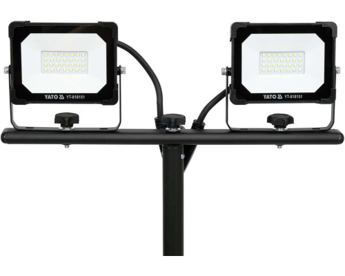 SMD LED фара з підставкою 2*20Вт 3800лм YATO YT-818151