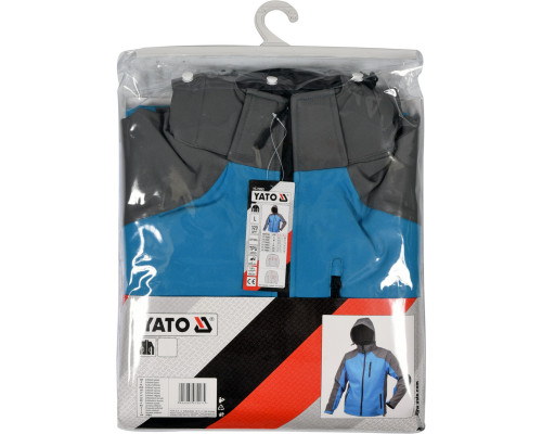 Куртка SoftShell з капюшоном YATO YT-79562 розмір L