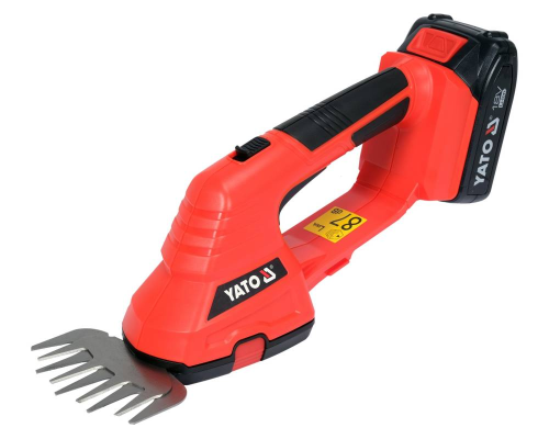 Акумуляторні ножиці для трави та кущів 18 В 2,0 Аг YATO YT-828355