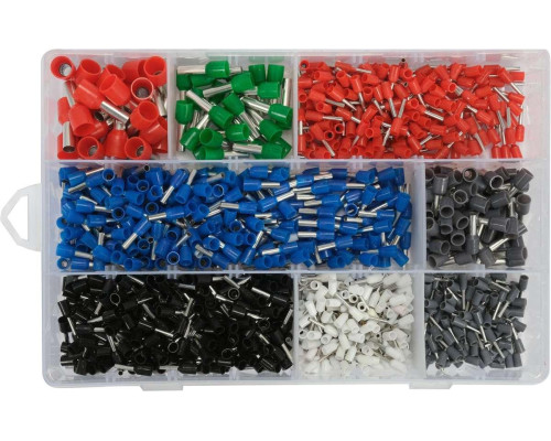 Набір наконечників для кабелів та роз'ємів 1200 шт. YATO YT-068914