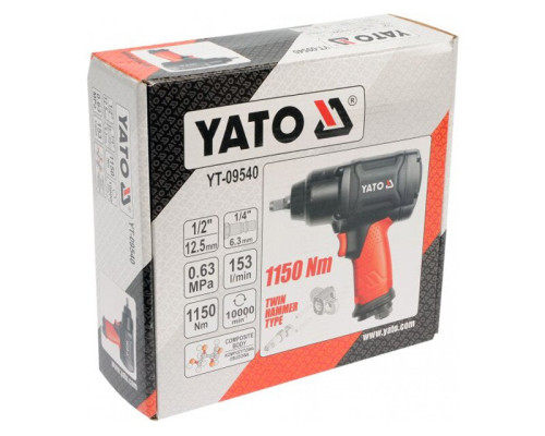Ударний пневматичний гайковерт YATO YT-09540