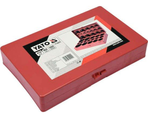 Гумові ущільнювальні кільця 419 шт YATO YT-06876